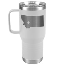 Load image into Gallery viewer, Montana Tumbler Travel Map Adoption Moving Gift 20oz