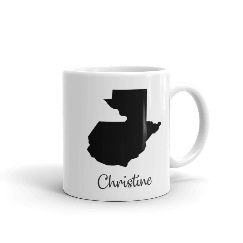 Guatemala Mug Travel Map Hometown Moving Gift