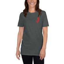 Load image into Gallery viewer, New Jersey Unisex T-Shirt - Red Embroidery