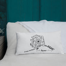 Load image into Gallery viewer, Alaska AK State Map Premium Pillow