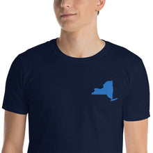 Load image into Gallery viewer, New York Unisex T-Shirt - Blue Embroidery